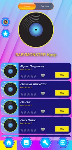 Babymonster Kpop Piano Tiles | Permainan | XWorld