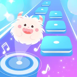 XWorld | Fluffy Ball: Music Hop Game
