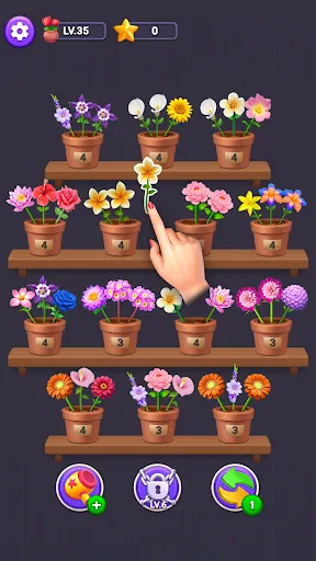 Flower Merge - Sort Games | Games | XWorld