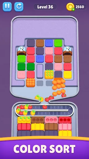 Fruit Flow: Color Sort | เกม | XWorld