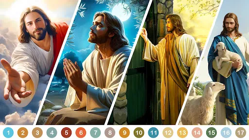 Bible Color Pintar por Números | 游戏 | XWorld
