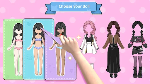 Sweet Paper Doll DIY Dress Up | เกม | XWorld