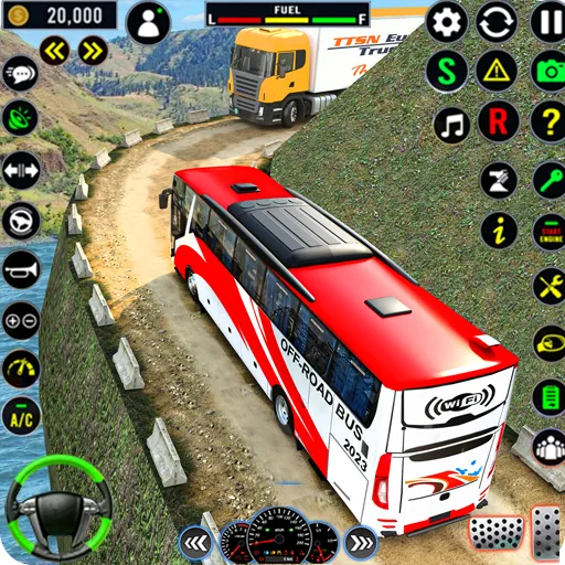 Uphill Bus Simulator Games 3d | 游戏 | XWorld