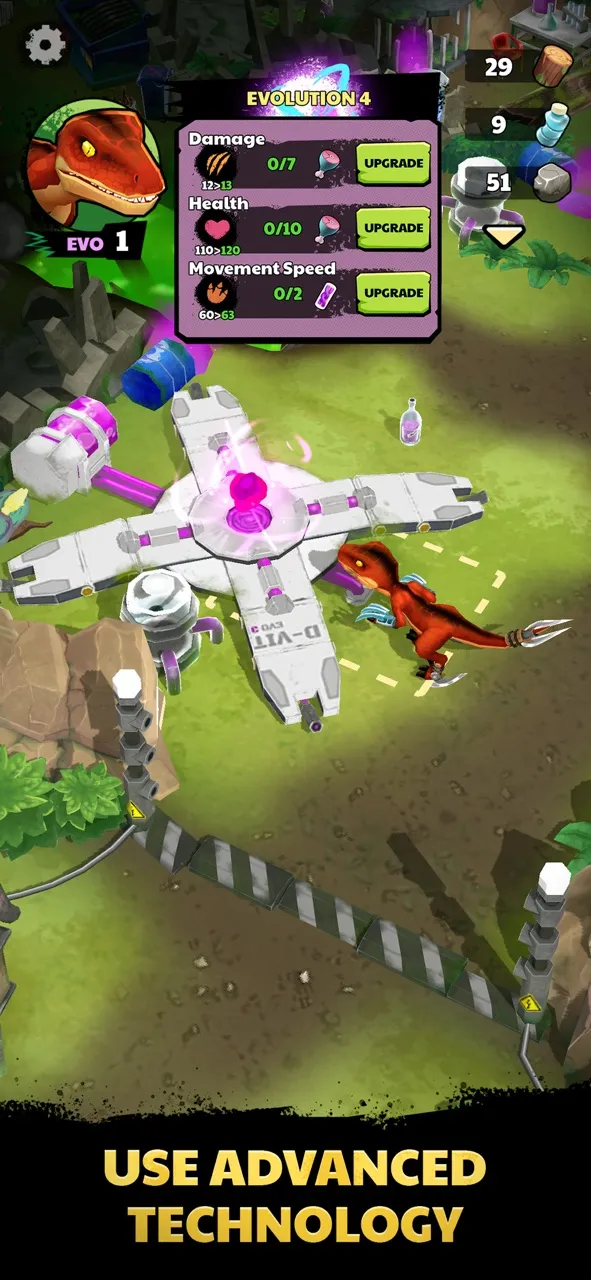 Raptor Evolution: Survival | 游戏 | XWorld