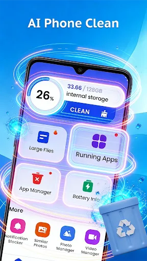 AI Phone Clean | เกม | XWorld AI Phone Clean | เกม | XWorld
