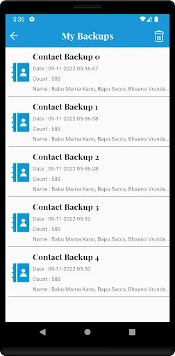 Contacts Backup And Restore | Jogos | XWorld