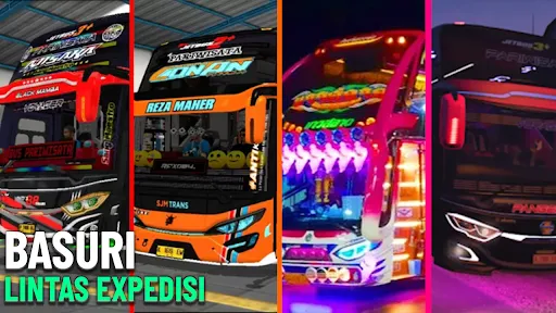 Bus Basuri Lintas Expedisi | Permainan | XWorld