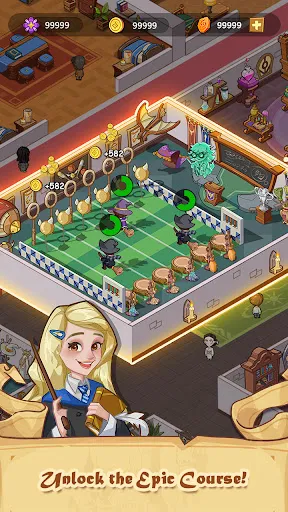 Idle Magic School | Games | XWorld