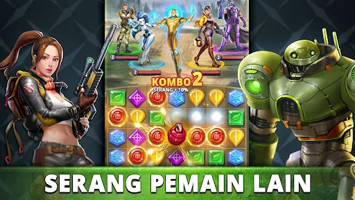 Puzzle Combat: Match-3 RPG | Permainan | XWorld