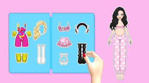 DIY Paper Doll: Girls Makeup | juego | XWorld