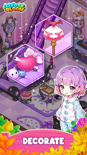 Merge Bloom - Flower Town | Games | XWorld
