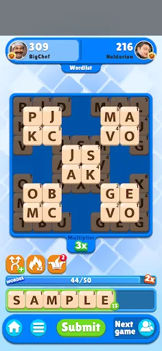 Word Tiles GO | 游戏 | XWorld