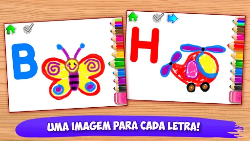 ABC Jogos de desenhar infantis | Jogos | XWorld