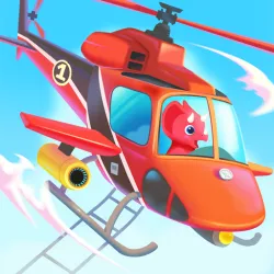 XWorld | Dinosaur Helicopter Kids Games