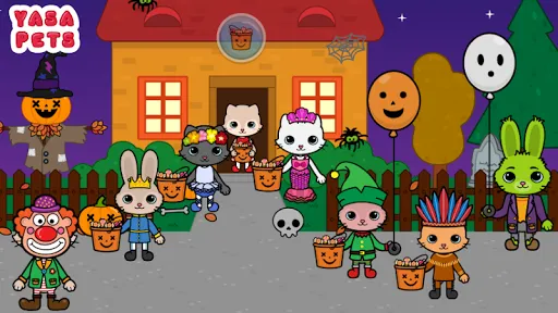 Yasa Pets Halloween | juego | XWorld