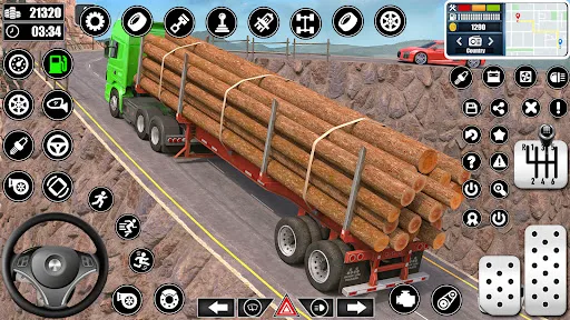 Log Transporter Truck Driving | Games | XWorld