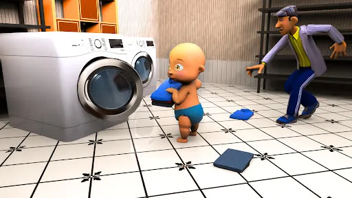 Naughty Boy: Daddy Prank Game | Игры | XWorld