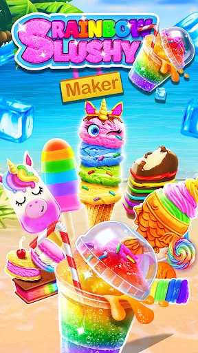 Rainbow Frozen Slushy Truck | เกม | XWorld Rainbow Frozen Slushy Truck | เกม | XWorld