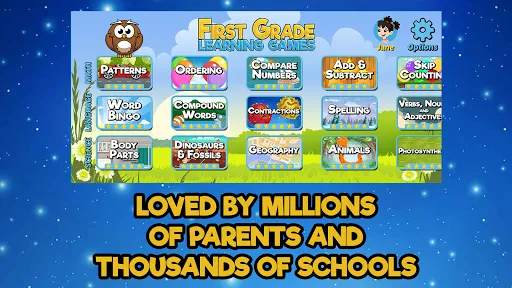 First Grade Learning Games | juego | XWorld