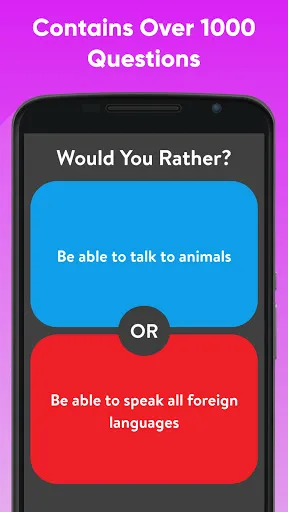 Would You Rather Choose? | juego | XWorld