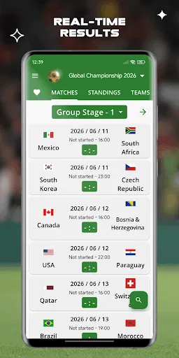 Scores - World Soccer 2026 | Games | XWorld Scores - World Soccer 2026 | Games | XWorld
