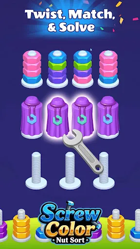 Screw Color: Nut Sort | Jogos | XWorld