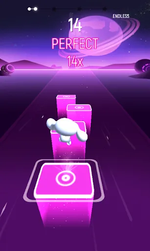 Tiles Music Kuromi Hop Sanrio | Permainan | XWorld