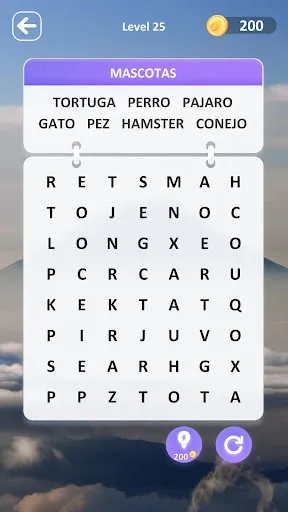 Word Search Serenity | juego | XWorld
