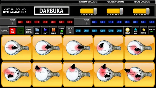 Darbuka tambourine & drum | Permainan | XWorld