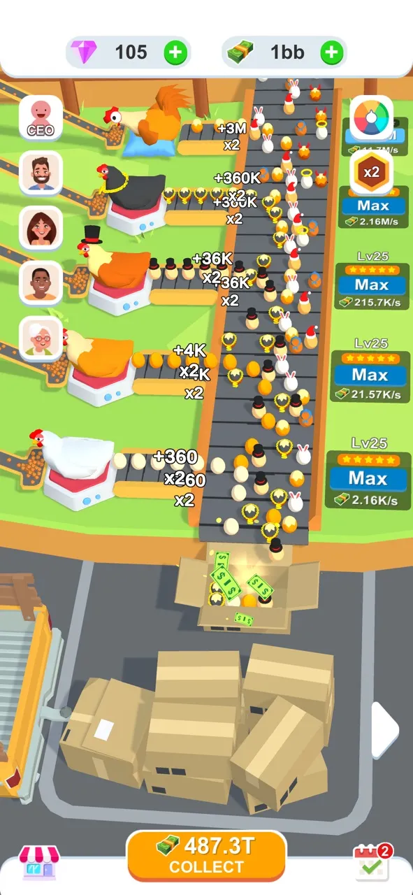 Idle Egg Factory 3D | Games | XWorld