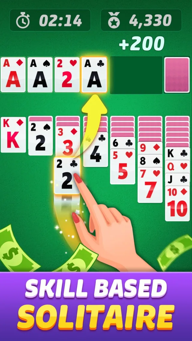 Solitaire Win Cash | เกม | XWorld
