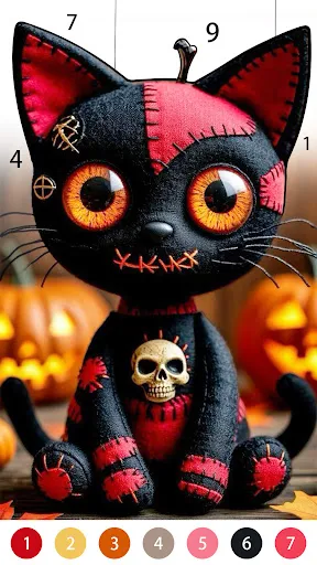 Cute Dark：Color by Number | Игры | XWorld