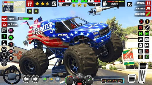 Derby Truck Stunt Game Monster | Permainan | XWorld