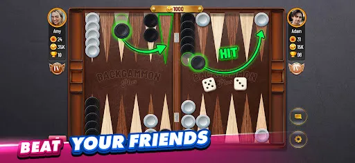 Backgammon Plus - Board Game | Games | XWorld