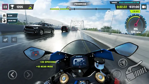 Highway Traffic Bike Simulator | Permainan | XWorld