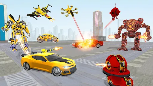 Promo Jet Car Robot Fight 3D | Games | XWorld