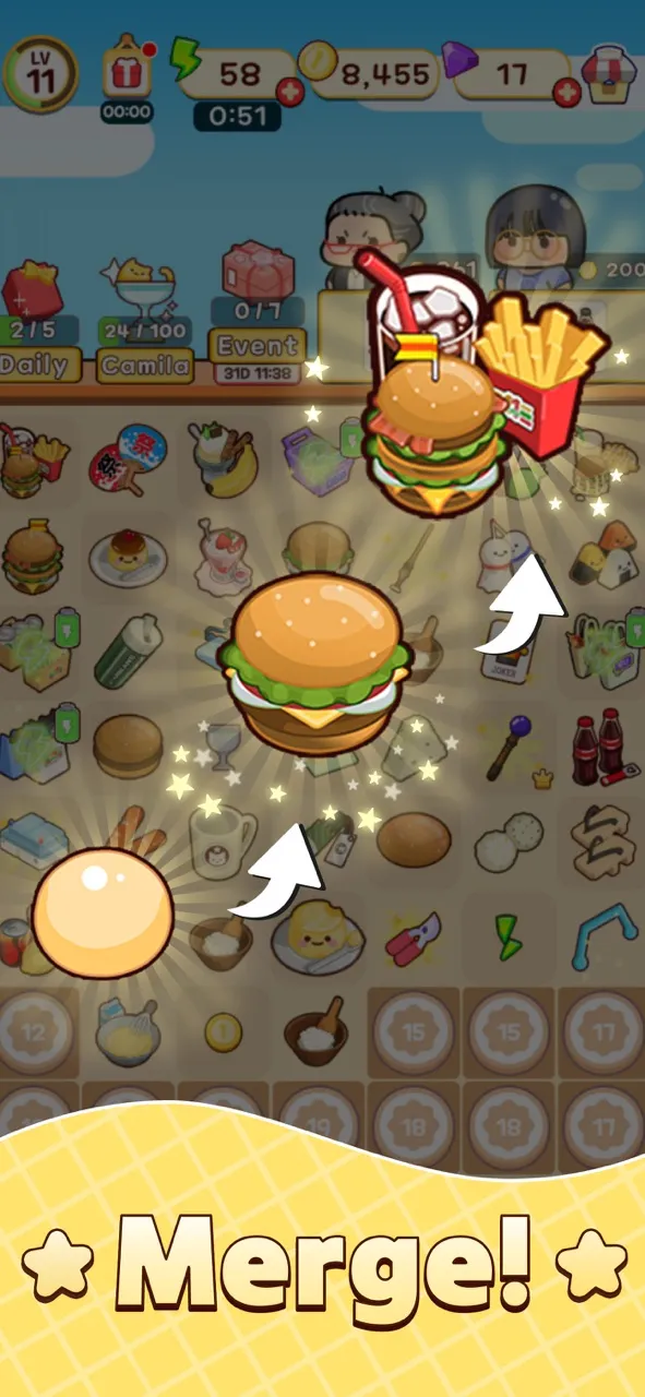 Merge Supermarket : Merge Game | เกม | XWorld