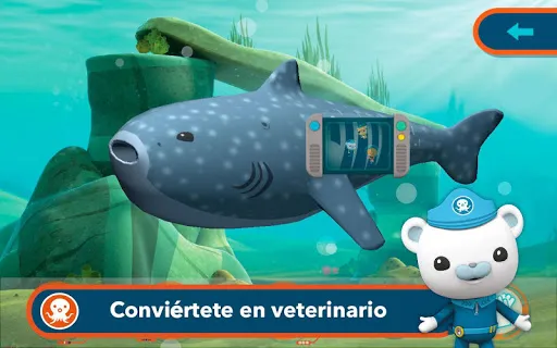 Octonautas: El Tiburón Ballena | juego | XWorld