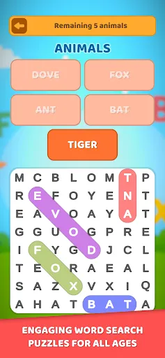 Word Search for Kids | Games | XWorld