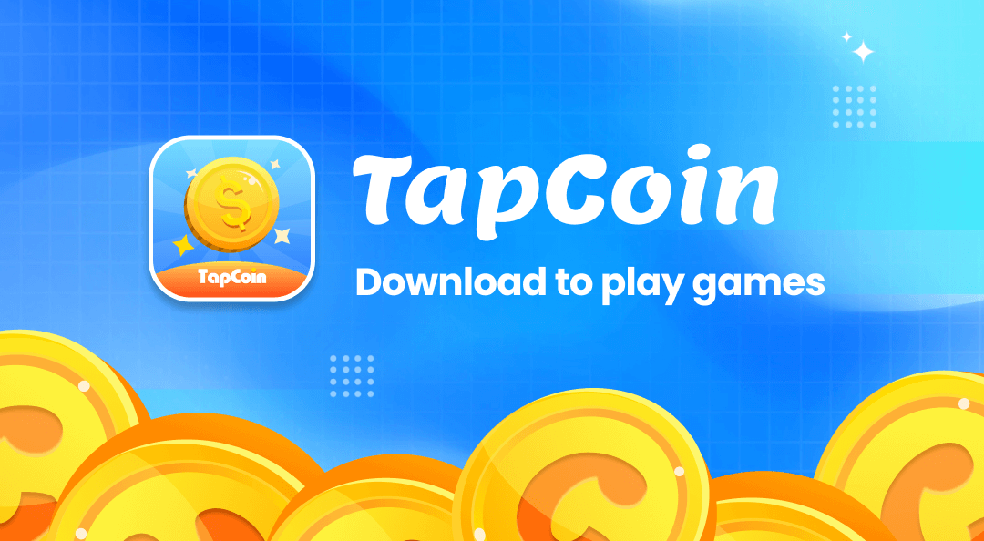 Download Tap Coin to play games and do tasks