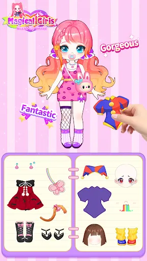 Chicas mágicas:Juego de vestir | juego | XWorld