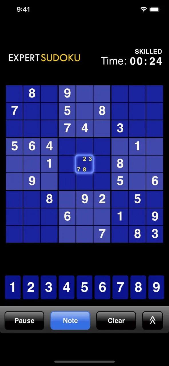 Expert Sudoku | Permainan | XWorld