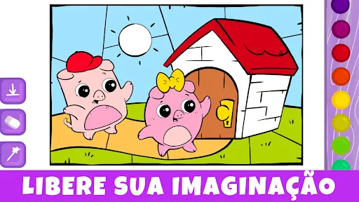 Histórias infantis de colorir | Jogos | XWorld