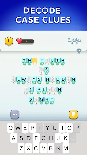 Cryptogram Detective | 游戏 | XWorld