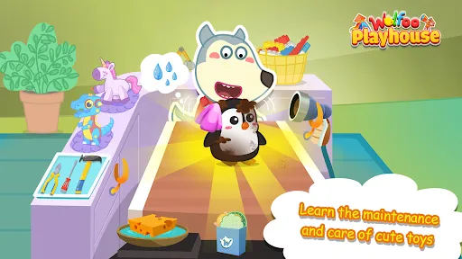 Wolfoo's Play House For Kids | Permainan | XWorld