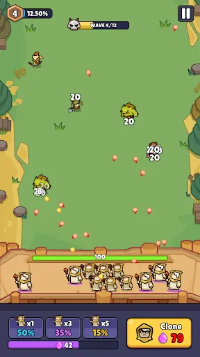 One Mage Army: Clone & Merge | Games | XWorld