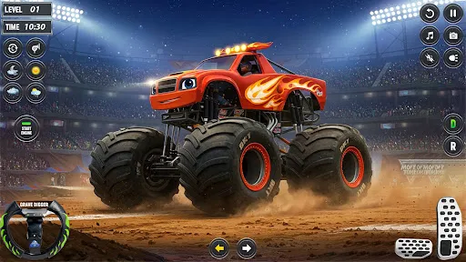 Monster Truck 4x4 Derby Game | juego | XWorld