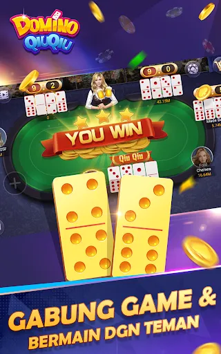 Domino QiuQiu-Gaple Slot Poker | เกม | XWorld