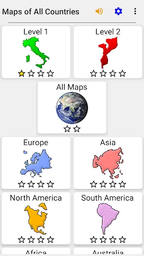 Maps of All Countries Geo-Quiz | เกม | XWorld