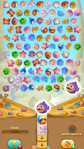 Beach Drop Match: Pair Puzzle | Permainan | XWorld